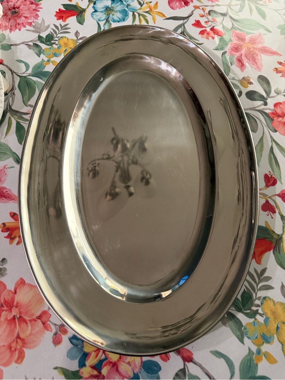 Faberware Oval Stainless Serving Platter - Shiny Silver